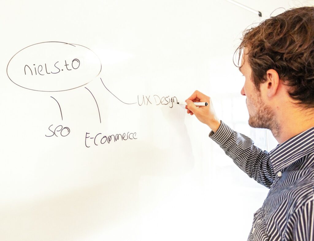 Première phase d'une arborescence SEO